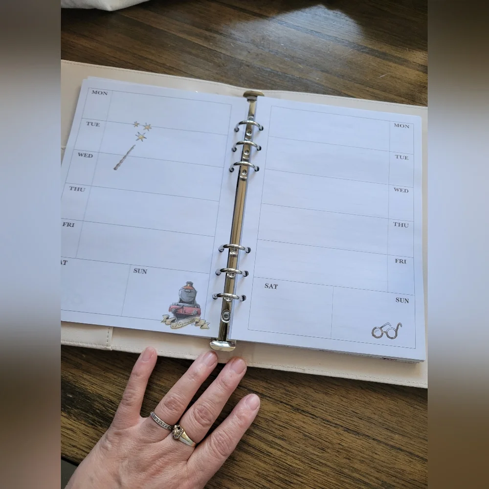 Wizarding world harry potter agenda planner binder